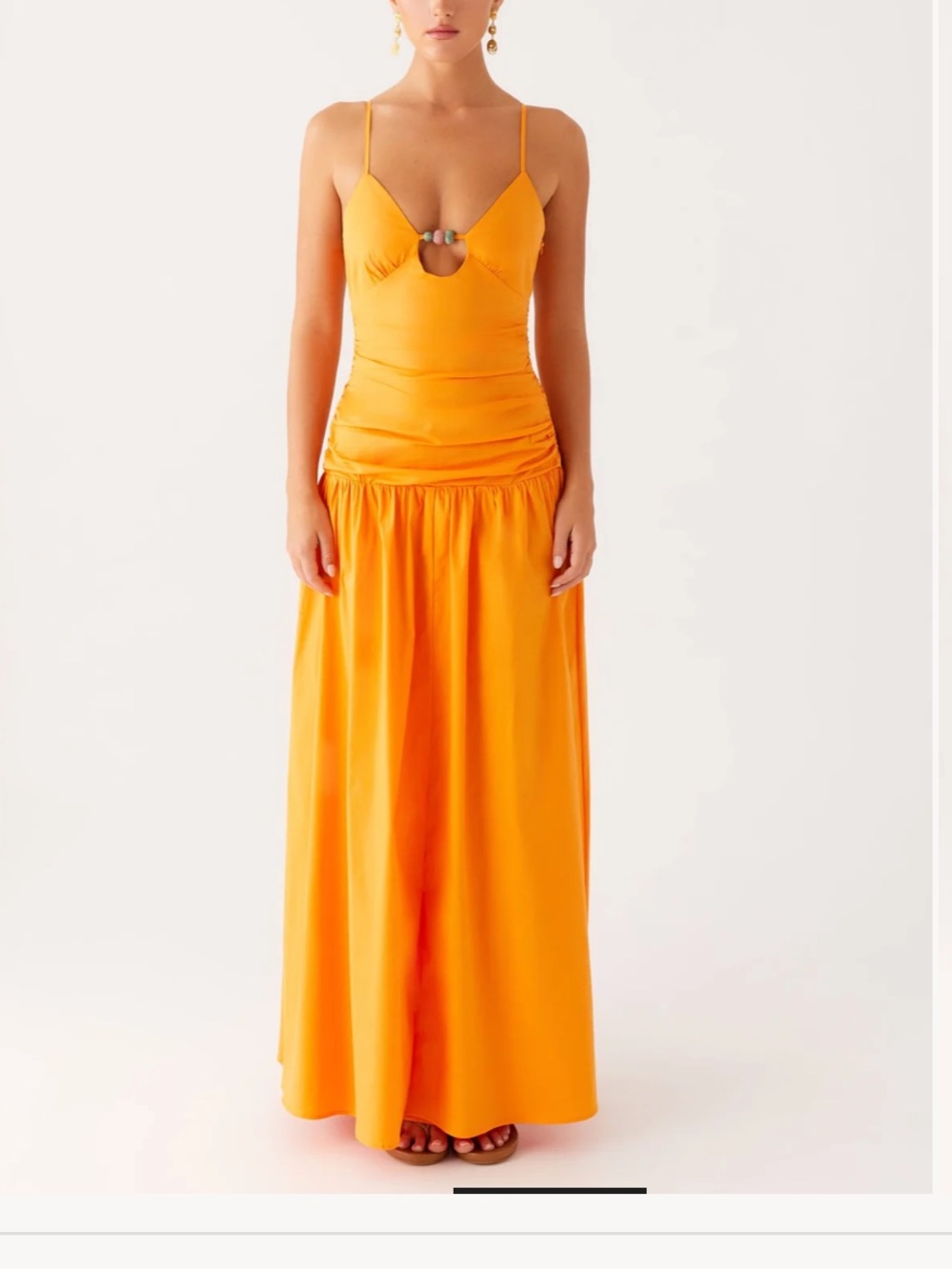 Peppermayo orange maxi dress